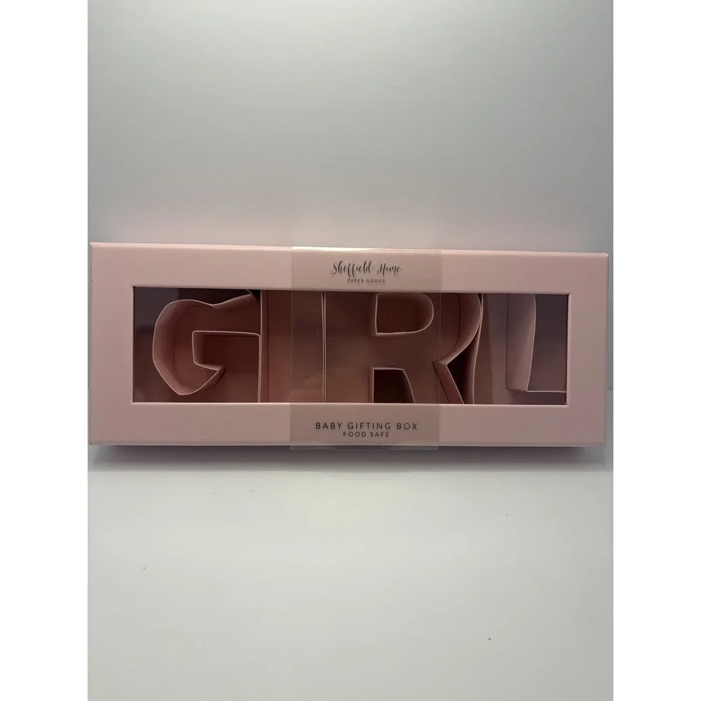 (NEW IN BOX) Baby Girl Shower Gifting Box (PINK)